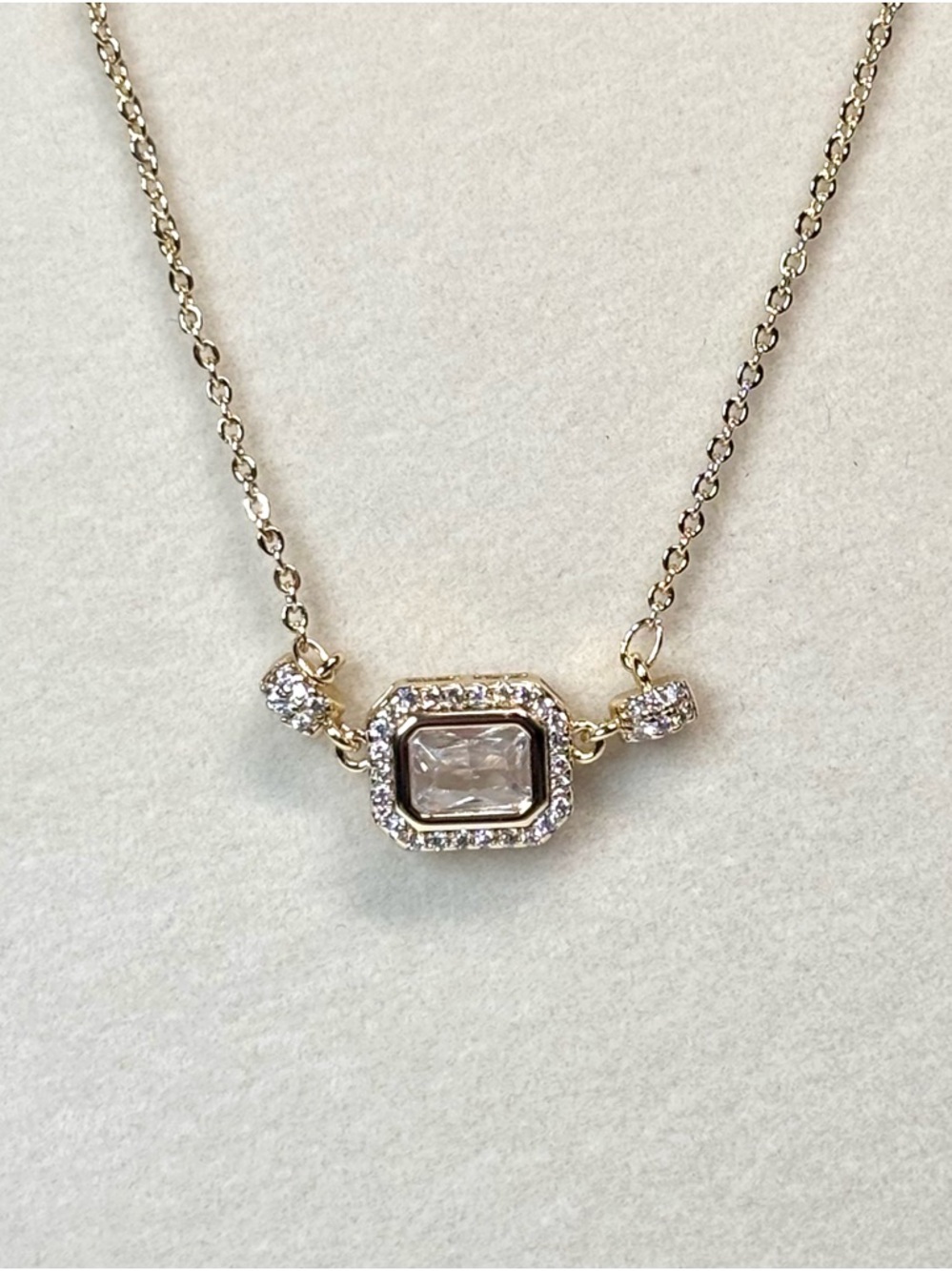 ⚡️18k yellow gold-plated pendant necklace